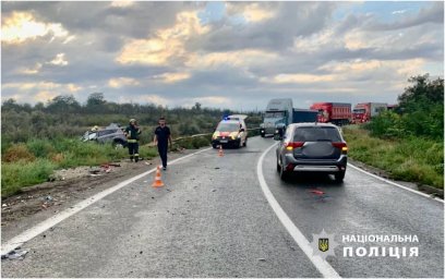 На трасі «Одеса – Рені» сталося лобове зіткнення двух автівок. Є загиблі та травмовані