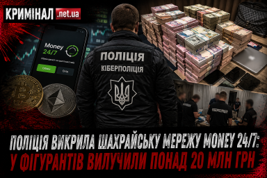 Поліція викрила шахрайську мережу Money 24/7: у фігурантів вилучили понад 20 млн грн