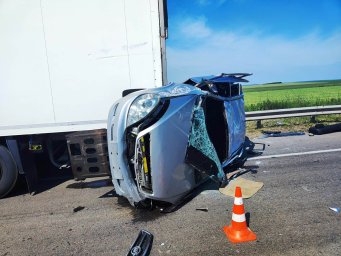 Через потрійну ДТП в Одеській області постраждало четверо осіб