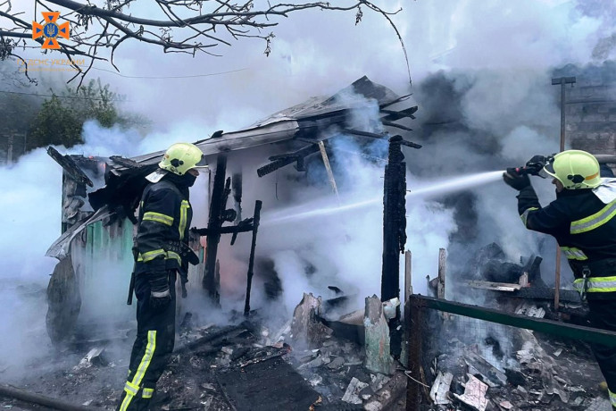 Під час пожежі у Павлограді постраждала літня жінка