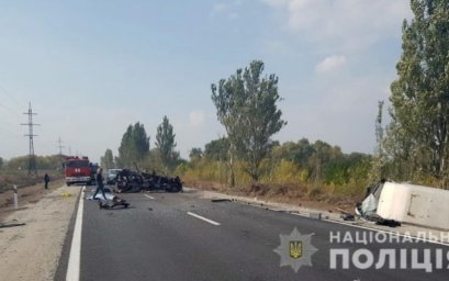 Смертельное ДТП на трассе «Днепропетровск-Мариуполь»