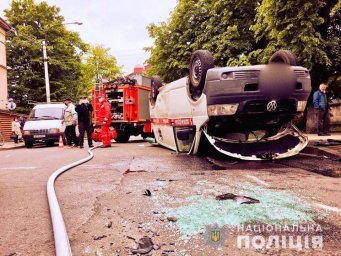 В Ивано-Франковске произошло ДТП с участием «Скорой помощи»