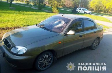 В Доброполье водитель сбил полицейского