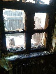 При пожаре в Торецке погиб мужчина