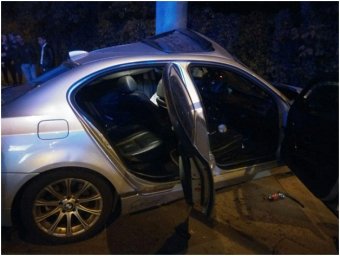 В Харькове столкнулись автомобили на еврономерах