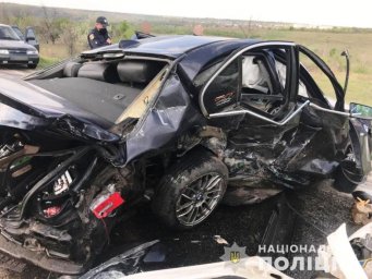 В Запорожской области в ДТП пострадали пять человек