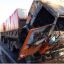 На трассе под Киевом загорелся грузовик с прицепом