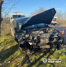 На трасі Одеса-Рені сталося зіткнення двох авто. Є постраждалі