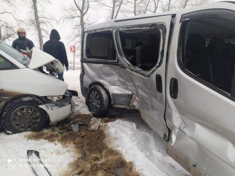 В ДТП в Тернопольской области пострадали девять человек