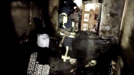 При пожаре в Запорожье погибли три человека