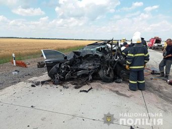Смертельное ДТП в Николаевской области. Появилось видео