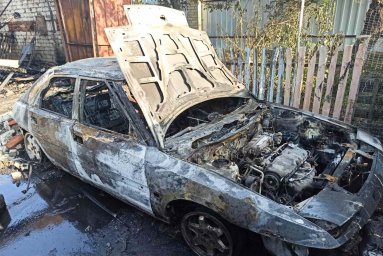 В Харьковской области при пожаре пострадал мужчина