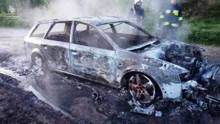 У Житомирській області через пожежу в автомобілі загинув чоловік