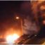 Появилось видео горящего автомобиля в Одессе