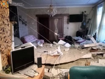 В Козятине произошел взрыв в квартире. Появилось видео