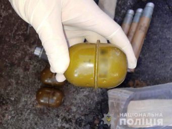 У жителя Ични изъят арсенал взрывчатки
