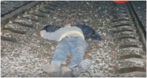 В Киеве мужчина попал под поезд. Появилось видео