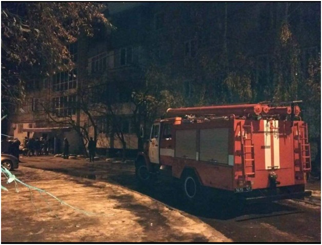 В Киеве мужчина сгорел в собственной квартире