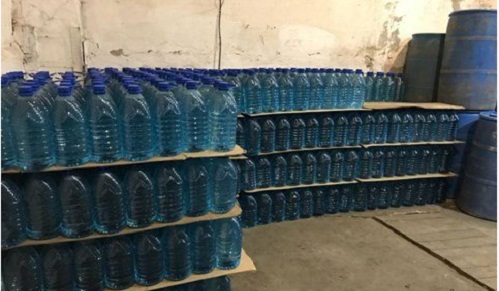 В Кропивницком обнаружен склад спирта для производства «паленки»