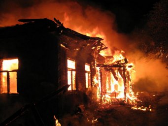 В Одессе сгорел частный дом