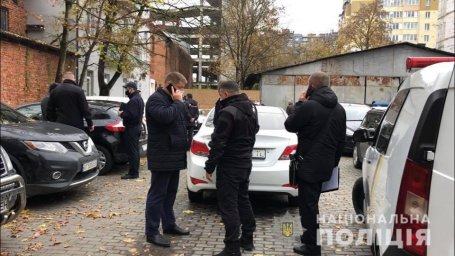 В Ивано-Франковске задержан мужчина, сообщивший о минировании офиса. Появилось видео