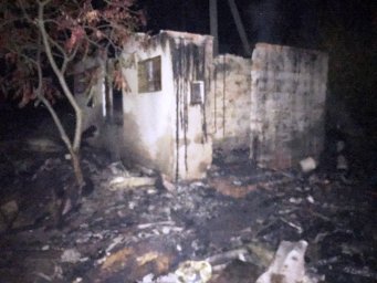 В Старом Салтове при пожаре погиб мужчина