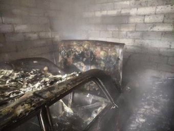 При пожаре в Краматорске пострадали два человека При пожаре в Краматорске пострадали два человека