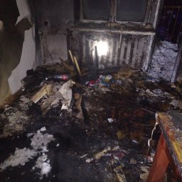 В Вакуленчуке при пожаре пострадал мужчина