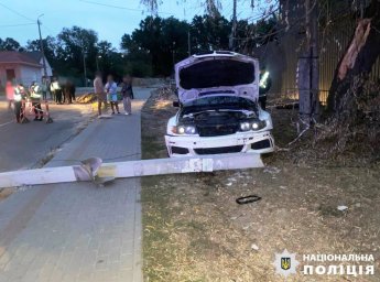 В Білій Церкві парубок «під кайфом» влаштував ДТП