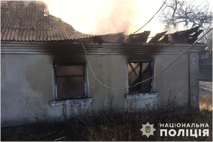 У селі Садки під час пожежі загинув чоловік. Поліцейські відкрили кримінальне провадження