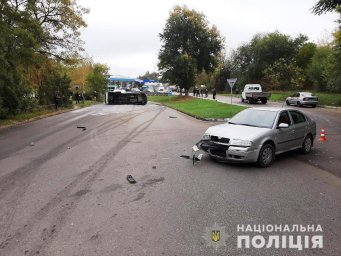 В Запорожье произошло ДТП с участием маршрутки