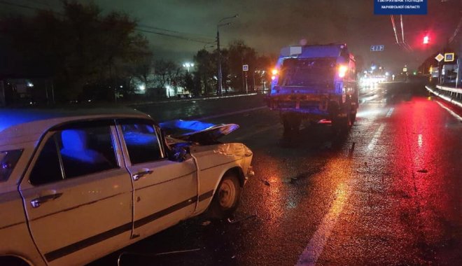 В ДТП в Харькове пострадал мужчина