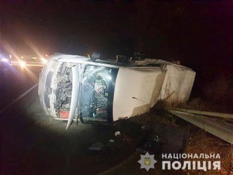 В ДТП в Борисполе пострадали два человека