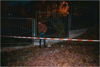 В Киеве мужчина зарезал сожителя матери. Появилось видео