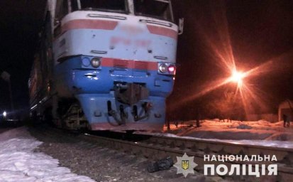 В Пырятине мужчину сбил поезд