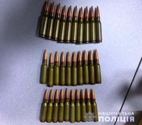 В Закарпатской области у мужчины изъяли арсенал боеприпасов