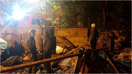 В Киеве на улице Тургенева прогремел мощный взрыв. Появилось видео