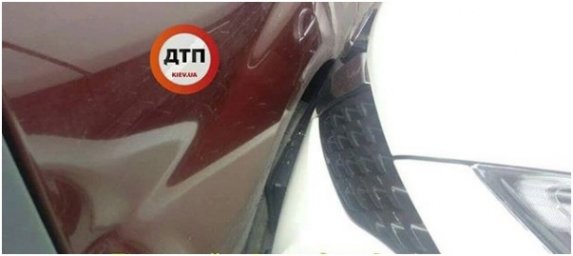 В Киеве столкнулись Renault и Nissan
