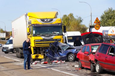 Масштабное ДТП под Киевом. Появилось видео