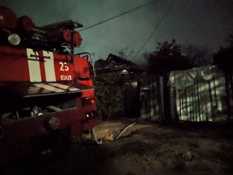 При пожаре в Килии пострадали два человека