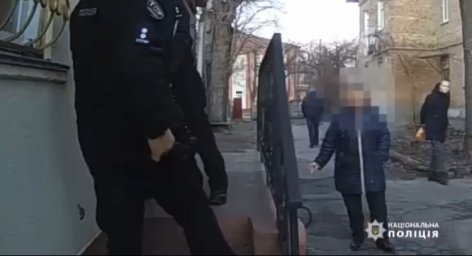 ​В Черкассах отряд «ТОРа» задерживал внука, который грозился ножом убить бабушку