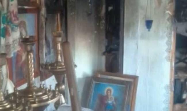 В Полтавской области неизвестные подожгли храм