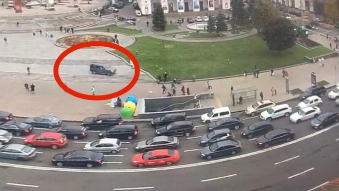 ​Виновнику ДТП на Майдане сообщили о подозрении