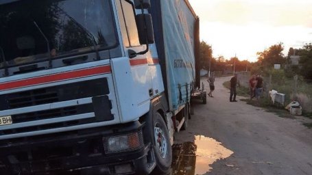 В Украине украли фуру с мёдом В Украине украли фуру с мёдом