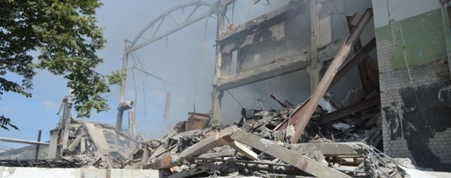 Пожар и взрыв в Чернигове: обошлось без жертв