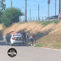 В Полтаве ​суданец угнал машину с детьми