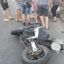В Одессе мотоциклист сбил женщину с детьми: его избили прохожие