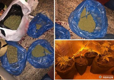 ​Полицейские изъяли у гражданина наркотиков и психотропных почти на 400 000 гривен