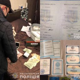 ​Киевская банда два года (2019-2020) подделывала документы и заработала 26 млн гривен.