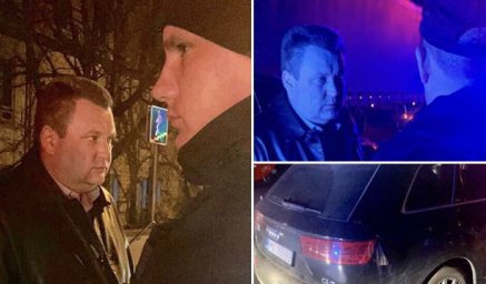 В Одессе пьяный экс-прокурор сбил мотоциклиста